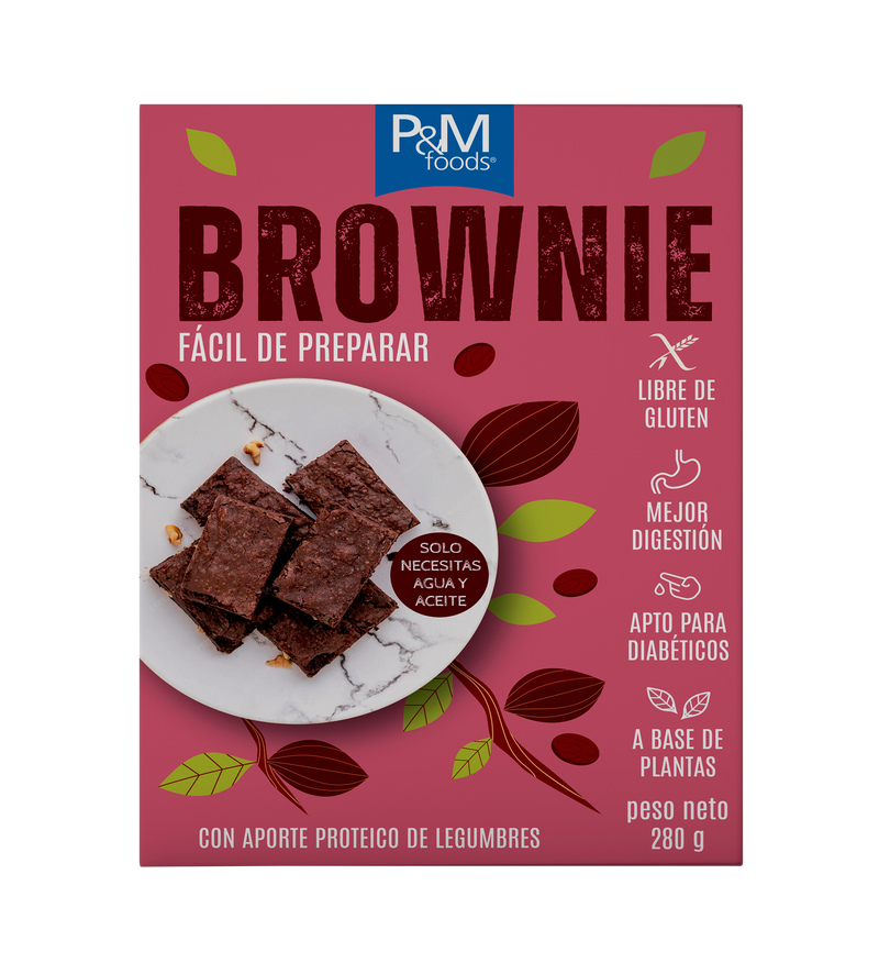 Premezcla Brownie Vegano 280 Gr