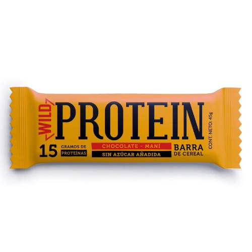 Barra Wild Protein Chocolate mani